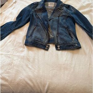 Zara studded Jean jacket
